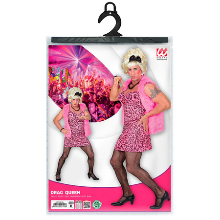 Strój Drag Queen lata 80 te, karnawał