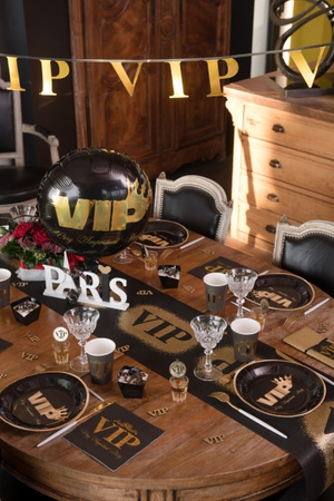 BANER PAPIEROWY ZŁOTY VIP 250 CM