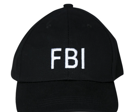 CZAPKA Z DASZKIEM FBI