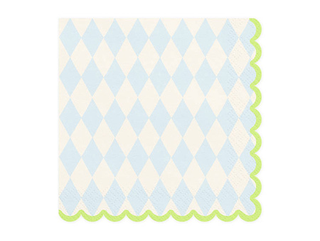 SERWETKI ROMBY 33 CM 20 SZT.