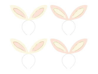 ZESTAW OPASEK USZY KRÓLIKA 4 SZT