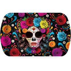 TACA CATRINA LOS MUERTOS HALLOWEEN 39X24 CM