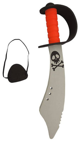 ZESTAW PIRAT MIECZ + OPASKA
