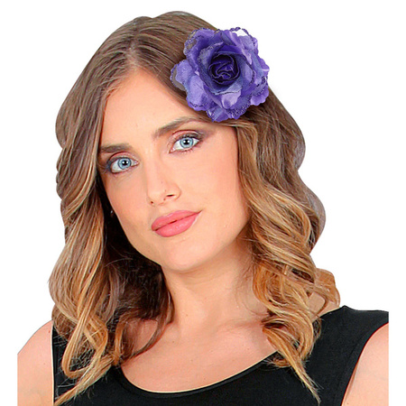 SPINKA RÓŻA LOS MUERTOS FIOLETOWA