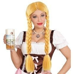 PERUKA BAWARSKA BAWARKA BLOND
