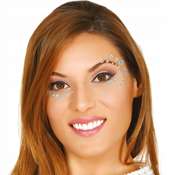 BIŻUTERIA NAKLEJANA KRYSZTAŁKI SREBRNE