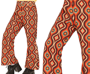 SPODNIE MĘSKIE DZWONY LATA 70