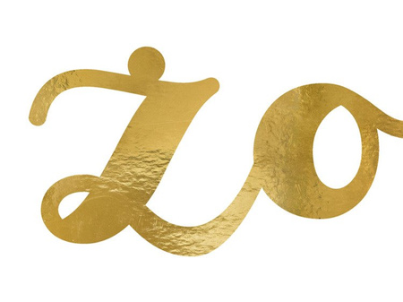 ZAWIESZKI NA KRZESŁO ŻONA/MĄŻ ZŁOTE 2szt