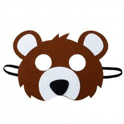 MASKA MIŚ BRĄZOWY