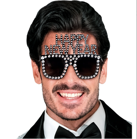 OKULARY HAPPY NEW YEAR