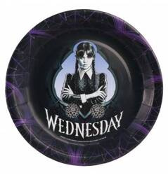 TALERZYKI PAPIEROWE WEDNESDAY 8 SZT. 23 CM
