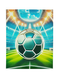 TORBA PAPIEROWA PIŁKA NOŻNA 32 X 26 X 12,5 CM