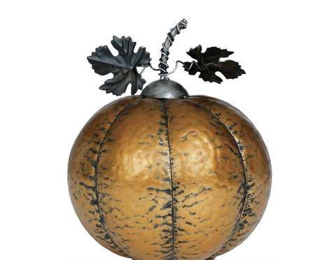 DYNIA METALOWA HALLOWEEN Z LAMPKĄ LED