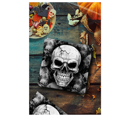 SERWETKI PAPIEROWE CZASZKI 33 CM 12 SZT.