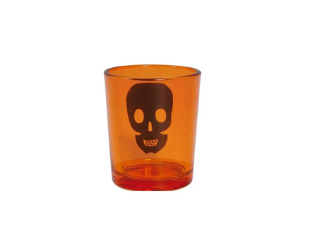 KIELISZKI DO ALKOHOLU HALLOWEEN 3 SZT POMARAŃCZOWE 