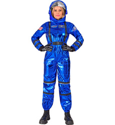 STRÓJ NIEBIESKI ASTRONAUTA DAMSKI