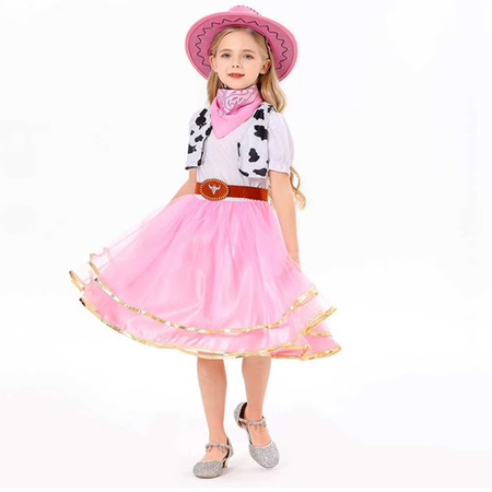 STRÓJ RÓŻOWA KOWBOJKA 