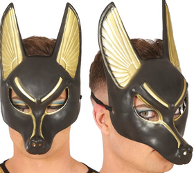 MASKA ANUBIS CZARNO-ZŁOTA