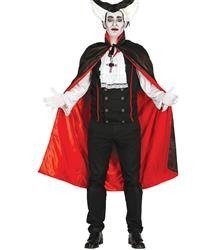 PELERYNA WAMPIRA Z PODSZEWKĄ 115 CM