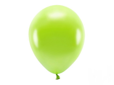BALONY ECO 30cm METAL ZIELONE JABŁ 10szt