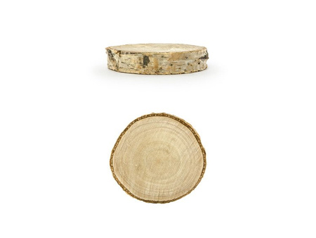 DREWNIANE WIZYTÓWKI NA STÓŁ ŚR.4,5-6,5cm 6 szt.