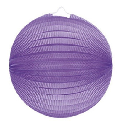 LAMPION 25CM FIOLET