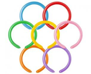 BALONY DO MODELOWANIA MIX 100 SZT 160 CM