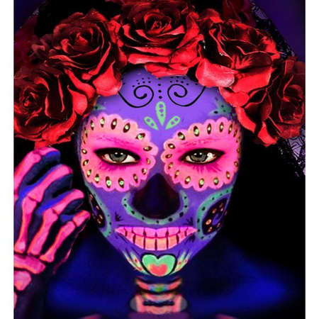 RÓŻOWA FARBKA WODNA DO MALOWANIA CIAŁA MAKE UP