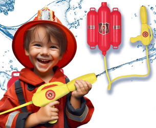 ZESTAW STRAŻAKA PISTOLET NA WODĘ