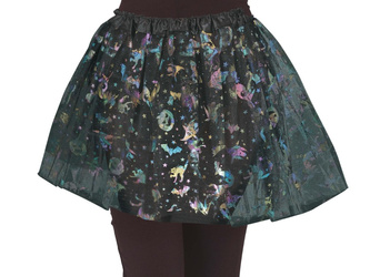SPÓDNICZKA DZIECIĘCA TUTU CZARNA DYNIA 30 CM