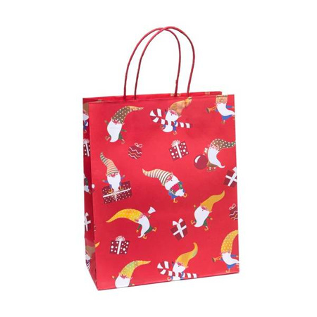 TOREBKA NA PREZENTY MIKOŁAJE  25,5X21X10