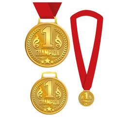 MEDAL ZŁOTY CHAMPION 1