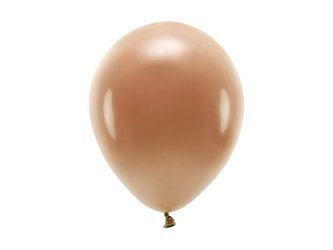 BALONY ECO 26 CM PASTELOWE CZEKOLADOWY BRĄZ 100 SZT