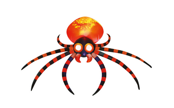 DMUCHANY PAJĄK DEKORACJA 180 X 120 CM HALLOWEEN