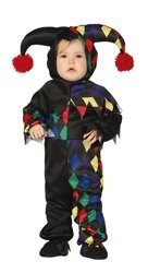 STRÓJ HARLEQUIN PAJACYK