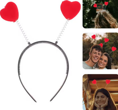  OPASKA NA GŁOWĘ SERDUSZKA 