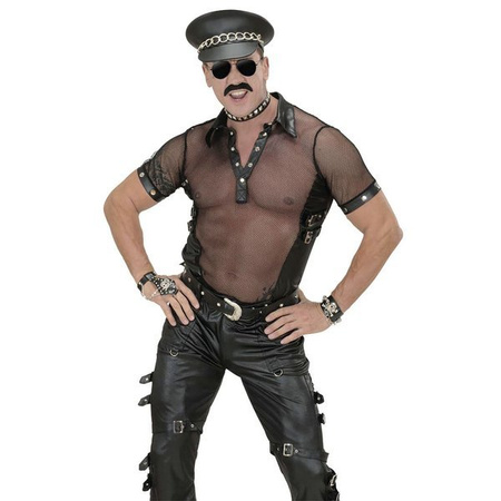 BRANSOLETKA SKÓRZANA Z CZACHĄ