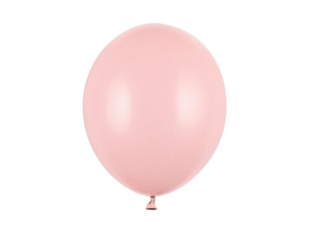 BALONY STRONG 30 CM PASTELOWE BLADY RÓŻ 100 SZT