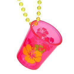 KIELISZEK NEONOWY RÓŻOWY