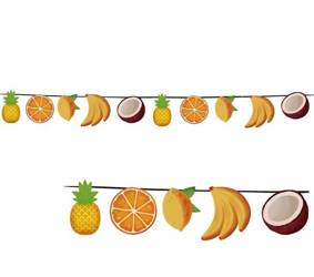 GIRLANDA TROPIKALNE OWOCE 3 M