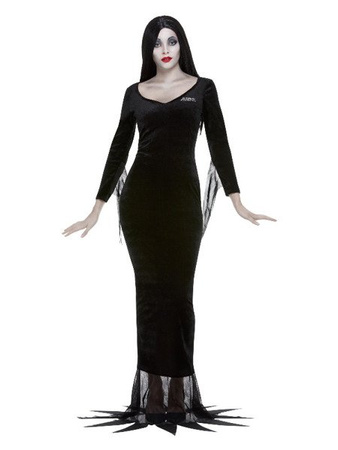 STRÓJ MORTICIA RODZINA ADDAMSÓW