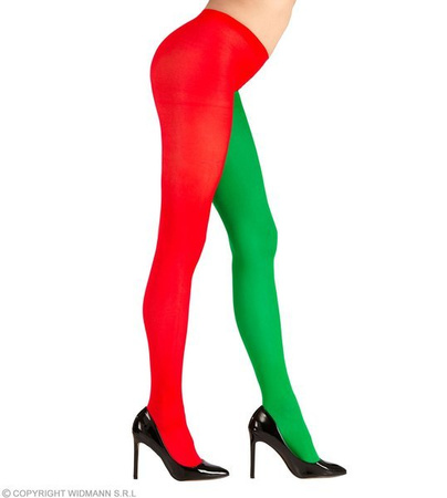 RAJSTOPY ELF CZERWONO-ZIELONE