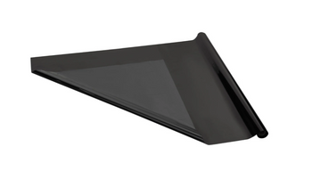 FOLIA DEKORACYJNA SATYNOWA CZARNA 0.8 X 25 M