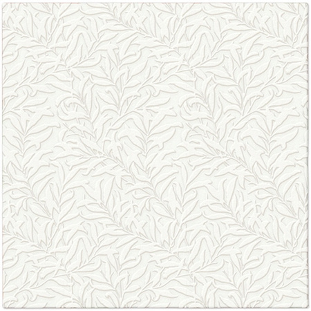 SERWETKI PAPIEROWE KWIECISTE BIAŁE 33 CM 20 SZT.