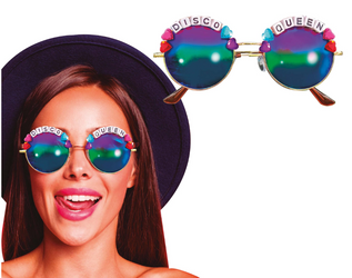 OKULARY DISCO QUEEN