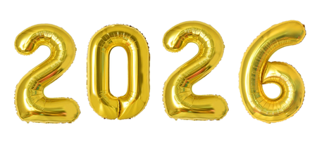 ZESTAW BALONÓW FOLIOWYCH CYFRY 2026