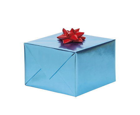 PAPIER PREZENTOWY NIEBIESKI 200 X 70 CM