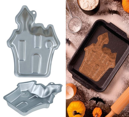 FORMA DO CIASTA STRASZNY DOM 27X21 CM