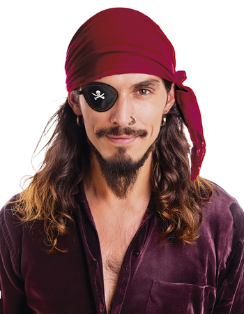 CHUSTA PIRATA BORDOWA 