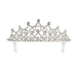TIARA DIADEM SREBRNA ORNAMENT